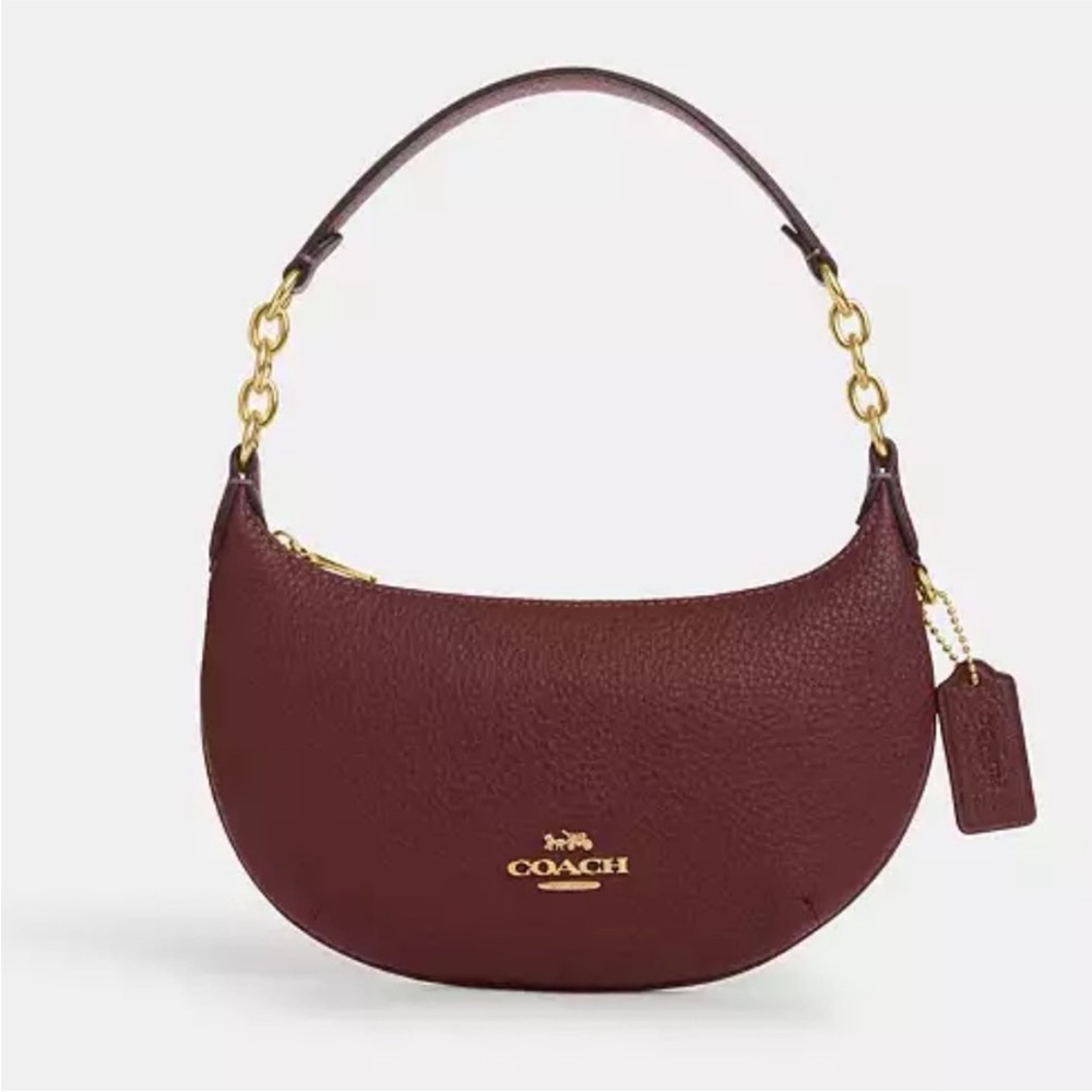 Coach Mini Payton Bag Wine